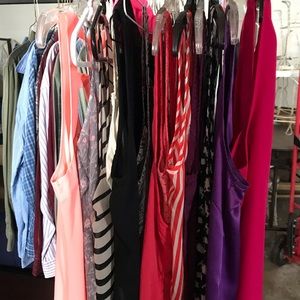 12 Tank Tops New and Like New